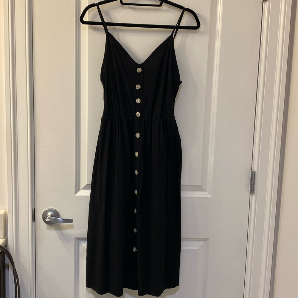 Black Sleeveless Dress - Size XL